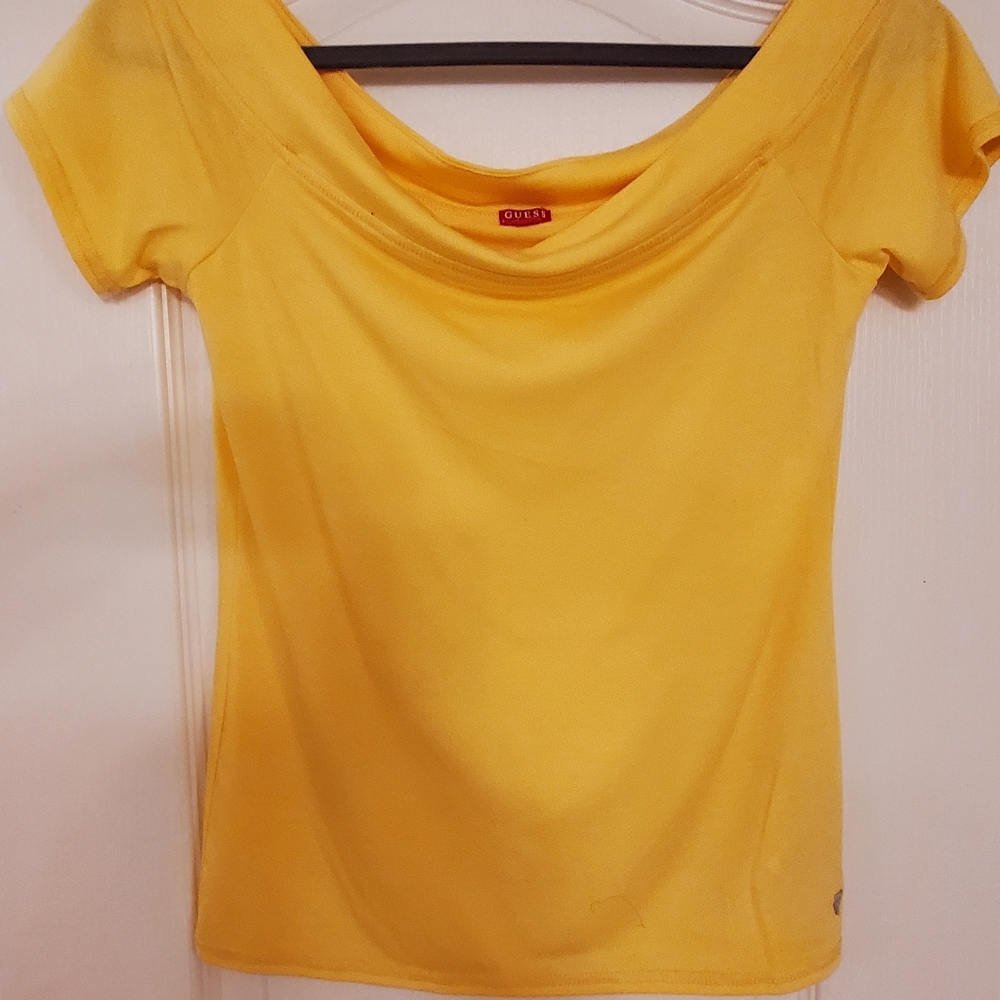 Guess off shoulder top